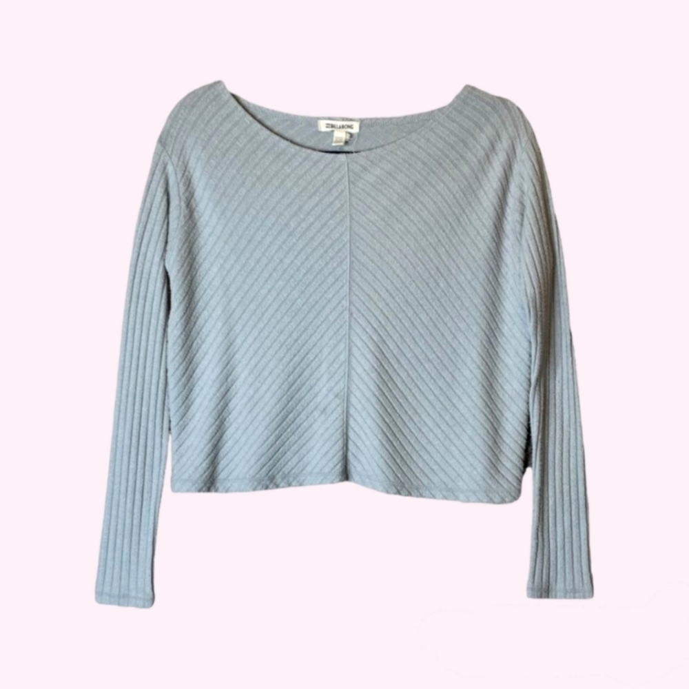 New billabong ribbed top